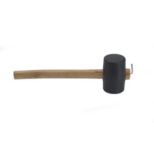 Meru Basic Rubber Hammer - Martello Black/Wood