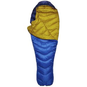 Rab Neutrino 200 - sacco a pelo in piuma Blue/Yellow