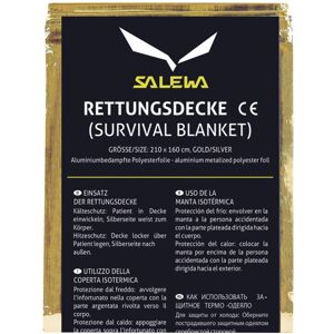 Salewa Rescue Blanket - coperta d'emergenza Gold/Silver 210 x 160 cm