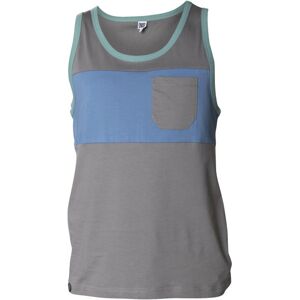 Snap Two-colored Pocket - top arrampicata - uomo Dark Grey/Blue L