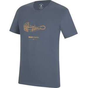 Wild Country Friends - T-shirt arrampicata - uomo Blue/Yellow S