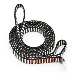 KONG Cordini daisy chain aro sling dyneema 13 mm nero, anelli 80 cm