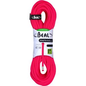 Beal Corde alpinismo / arrampicata zenith 9,5 mm, corda intera 60 mt rosa