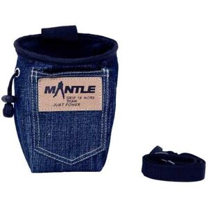 MANTLE Climbing Porta magnesite mantle sacchetto porta magnesite denim jeans denim dark