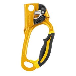 Petzl Assicuratori discensori ascension, maniglia bloccante ergonomica destra