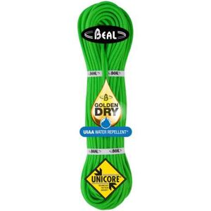 Beal Corde alpinismo / arrampicata gully 7,3 mm 50 mt golden dry verde