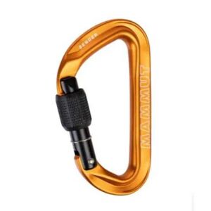 Mammut Moschettoni sender screwgate moschettone sosta ghiera ultraleggero oro