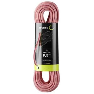 Edelrid Corde alpinismo / arrampicata eagle lite 9,5 mm, corda singola 80 mt rosso