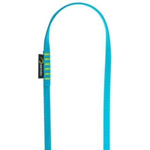 Edelrid Cordini daisy chain tech web sling 12mm, fettuccia cucita bimateriale 120 cm icemint