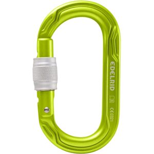 Edelrid Moschettoni oval power 2500 screw ii, moschettone ovale oasis