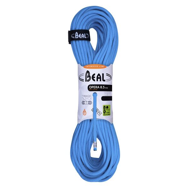 beal opera 8,5 mm unicore dry cover - corda singola/mezza/gemella blue 80