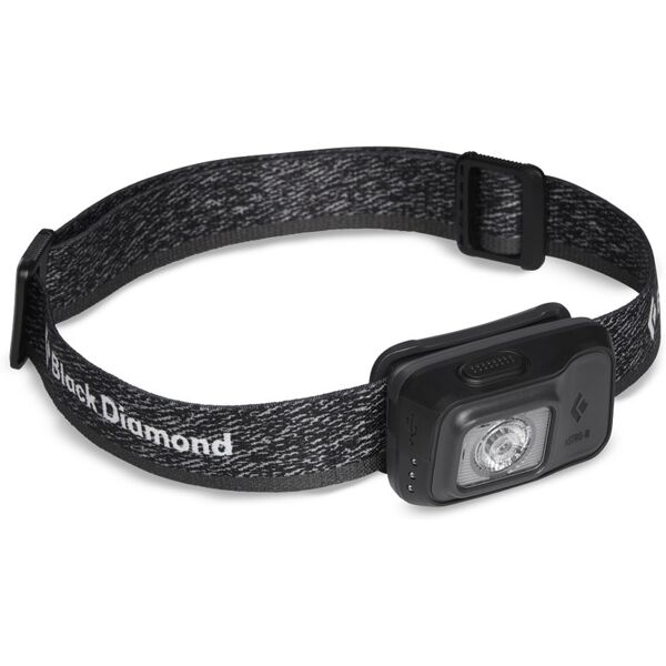 black diamond astro 300-r - lampada frontale black/white