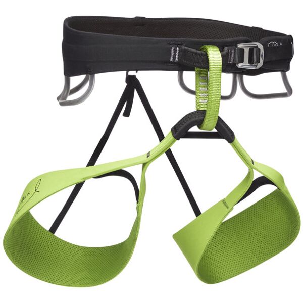 black diamond solution honnold edition - imbrago arrampicata green/black l