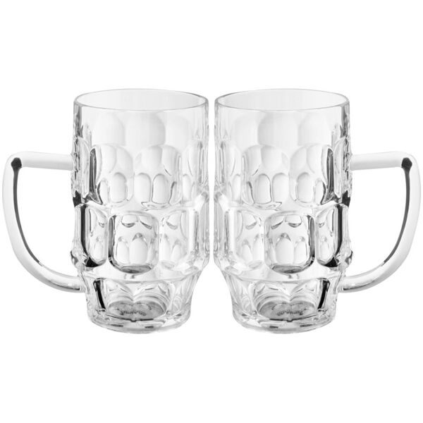 brunner set beerglass classic - set bicchieri light grey