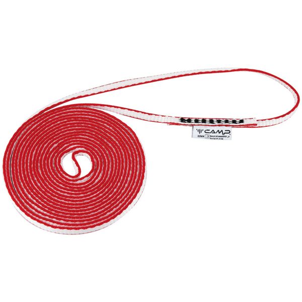 c.a.m.p. express ring dy 8.5 mm - fettuccia ad anello red 240 cm