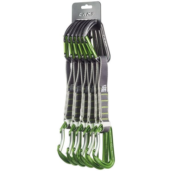 c.a.m.p. set 6 photon express ks 18 cm - set rinvii grey/green