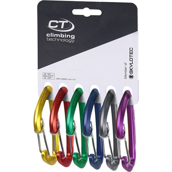 climbing technology berry w pack - set moschettoni multicolor