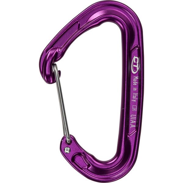 climbing technology fly-weight evo - moschettone purple