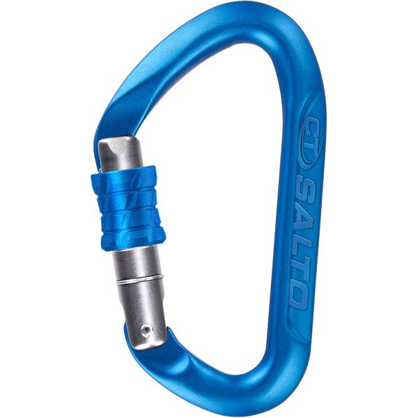 climbing technology salto sg - moschettone blue/grey