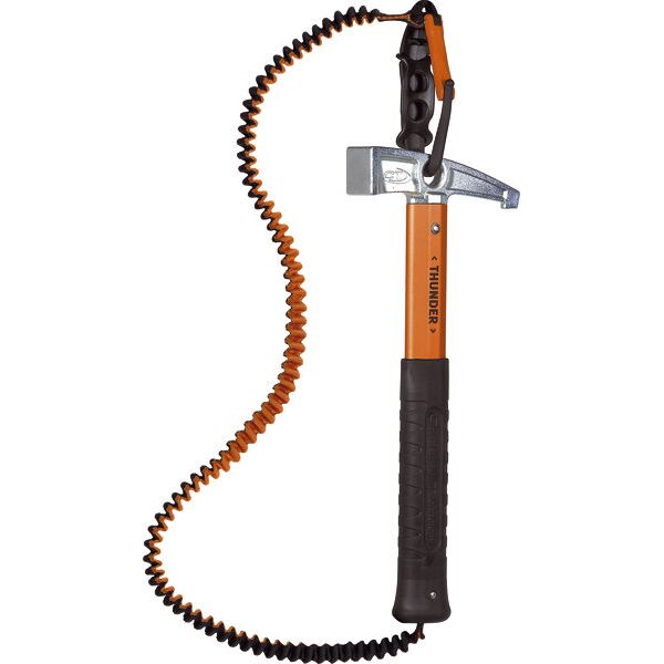 climbing technology thunder hammer kit - martello da roccia black/dark orange