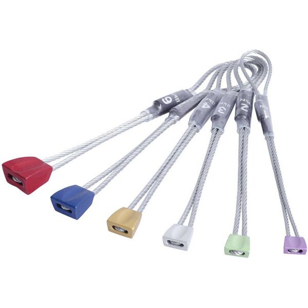 dmm wallnut set (n1-n6) - set dadi per arrampicata multicolor