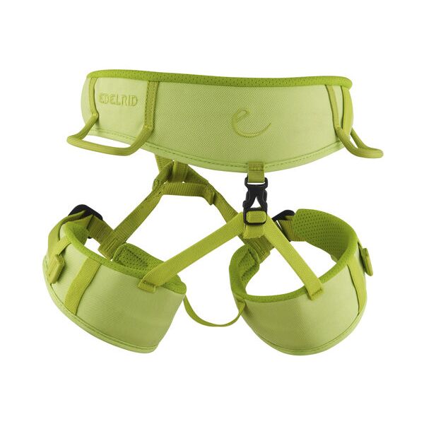 edelrid finn - imbrago basso - bambino green 2xs