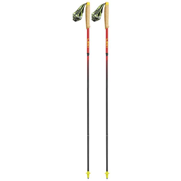 leki neotrail pro fx.one superlite - bastoncini pieghevoli black/red 105 cm