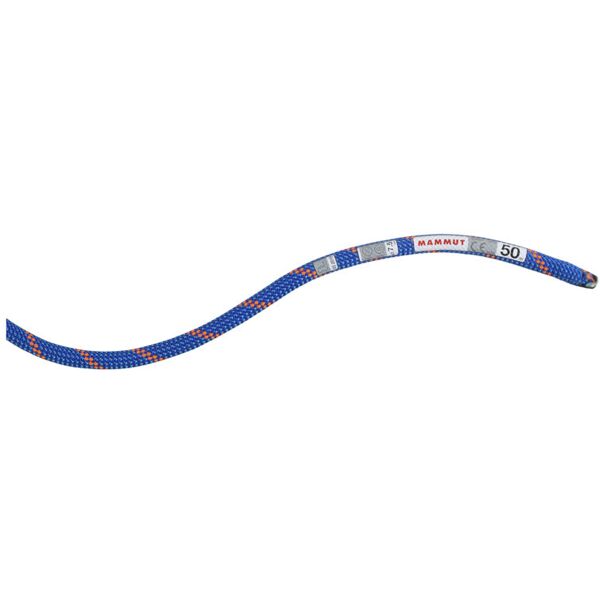 mammut 7.5 alpine sender dry rope - corda mezza/gemella blue 50