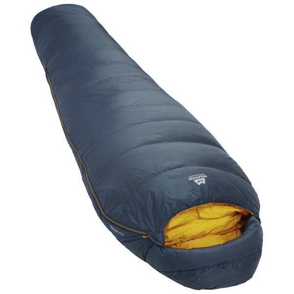 mountain equipment helium 400 - sacco a pelo piuma dark blue