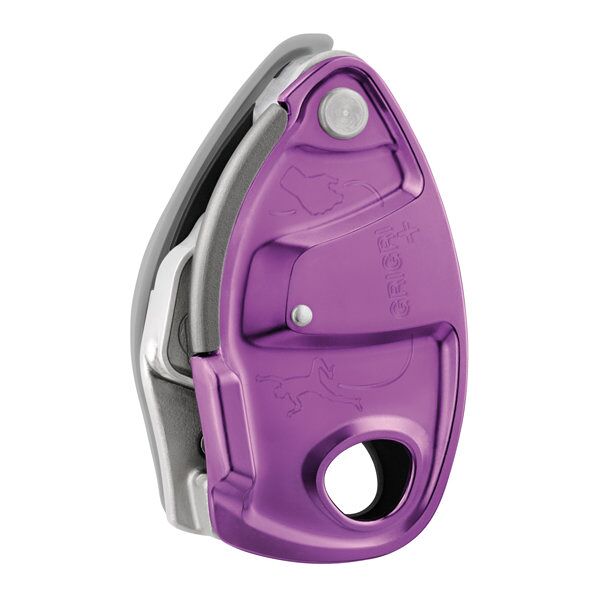 petzl grigri+ - assicuratore/discensore violet