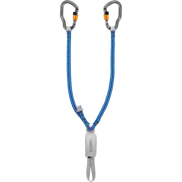 petzl scorpio vertigo - set via ferrata grey/blue