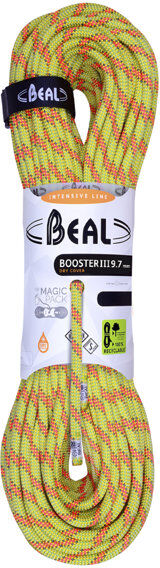 Beal Booster III 9,7 mm Dry Cover - corda singola Yellow 80 m