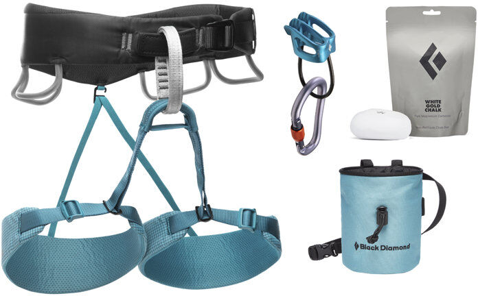 Black Diamond Momentum Women's Package - kit da arrampicata Light Blue L