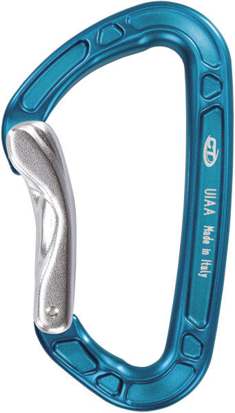 Climbing Technology Aerial Pro B - moschettone Blue/Silver