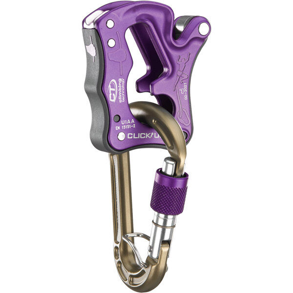 Climbing Technology Click Up - assicuratore Violet
