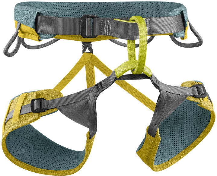 Edelrid Jay - imbrago basso arrampicata Yellow/Grey L