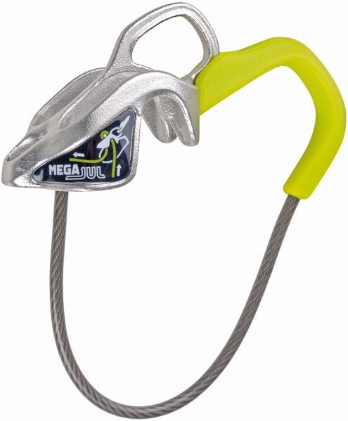 Edelrid Mega Jul - assicuratore/discensore Steel/Green