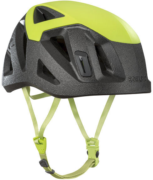 Edelrid Salathe - casco arrampicata Black/Green 52-62 cm