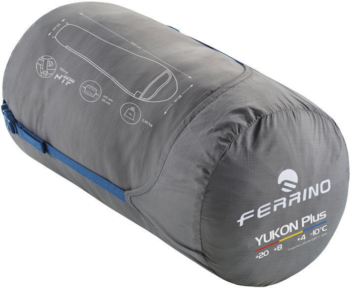 Ferrino Yukon Plus - sacco a pelo Light Blue