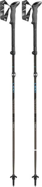 Leki Makalu FX TA - bastoncini pieghevoli Grey/Brown 130