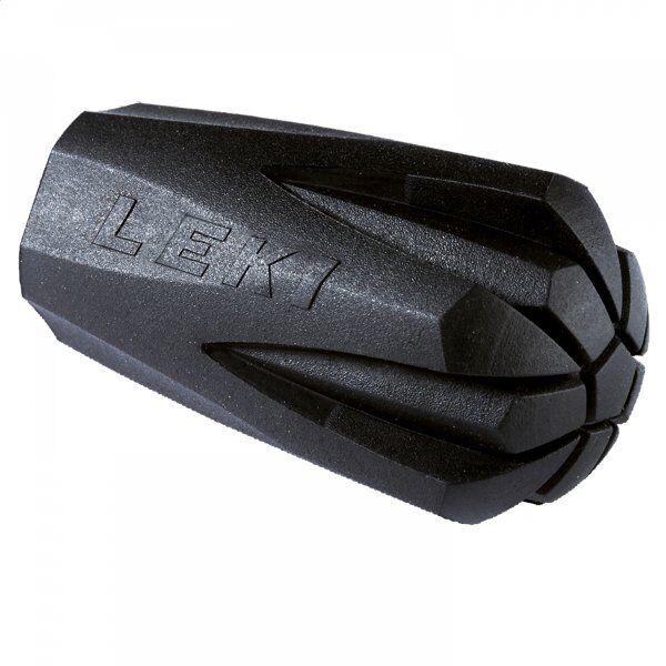 Leki Rubber Tip Trekking - gommini copripunta Black