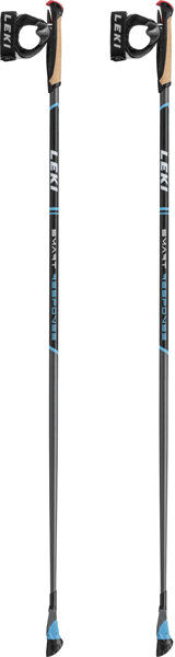 Leki Smart Response - bastoncini nordic walking Black/Blue 115 cm