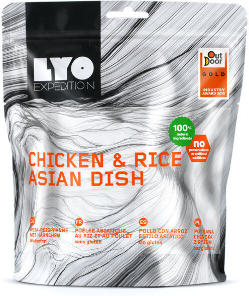 Lyo Food Chicken & Rice Asian Dish - Cibo per il trekking