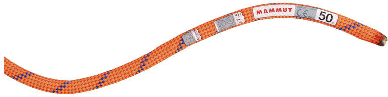 Mammut 7.5 Alpine Sender Dry Rope - corda mezza/gemella Orange 70