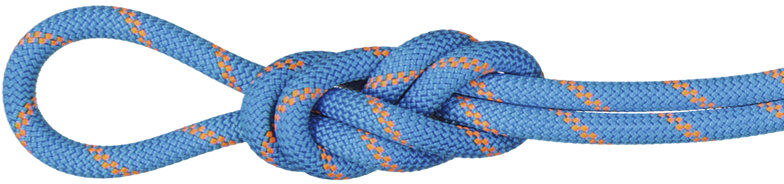 Mammut 8.7 Alpine Sender Dry Rope - corda singola/mezza/gemella Light Blue/Orange 60