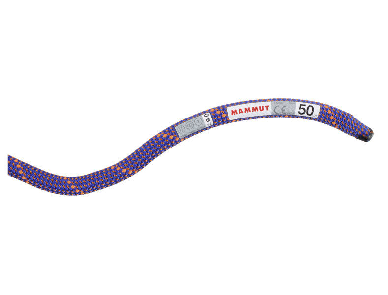 Mammut 9.0 Crag Sender Dry Rope - corda singola / mezza / gemella Violet 70