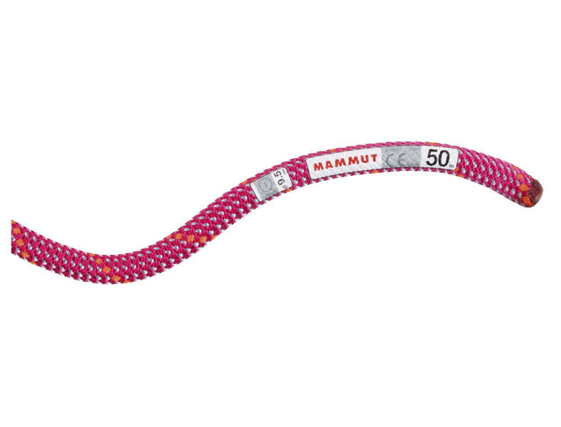 Mammut 9.5 Crag Dry Rope - corda singola Pink 60