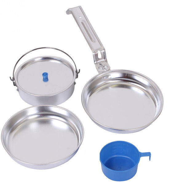 Meru Alu Cooking Set 5 - set stoviglie Aluminium