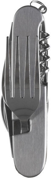 Meru Folding Cutlery - set posate da viaggio Steel