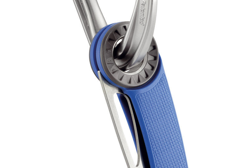 Petzl Spatha - coltello Blue 115 mm (closed) / 175 mm (open)